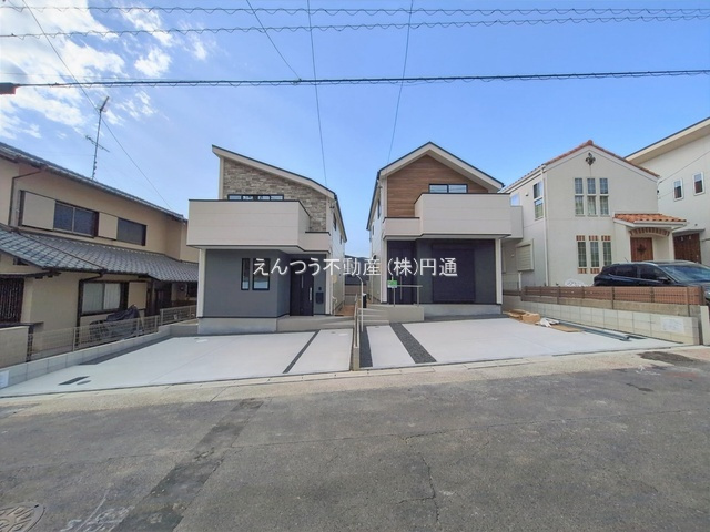 KEIAI GRACEほら貝1期の前面道路含む現地写真