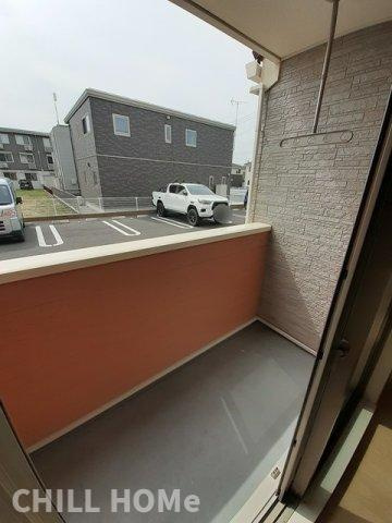 フィオーレ　プリート　Ⅱのバルコニー|当社、チルホームのHPもご覧ください(^^)/物件情報多数♪