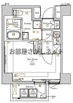 ラフィスタ中板橋Ⅱ【おとり物件なし】#学生・社会人にオススメ！初期費用分割払いOK！の間取り