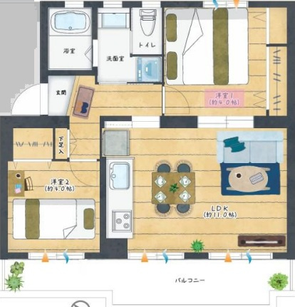 ガーデン山住宅団地9号棟の画像