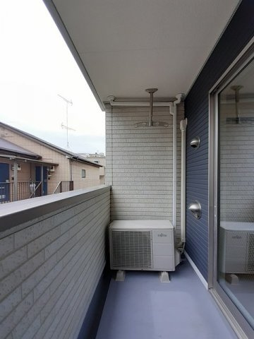 プルメリアＢのバルコニー