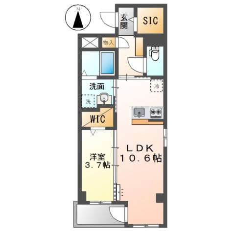 La Brisa（ラ ブリサ）の間取り