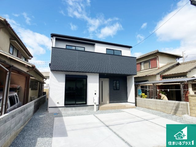 姫路市飾磨区英賀　第2期　新築一戸建ての外観|お客様に長く安心して住んでいだだける事にこだわった家づくり！住んでからのアフターサービスにもしっかりと取り組んでいます！