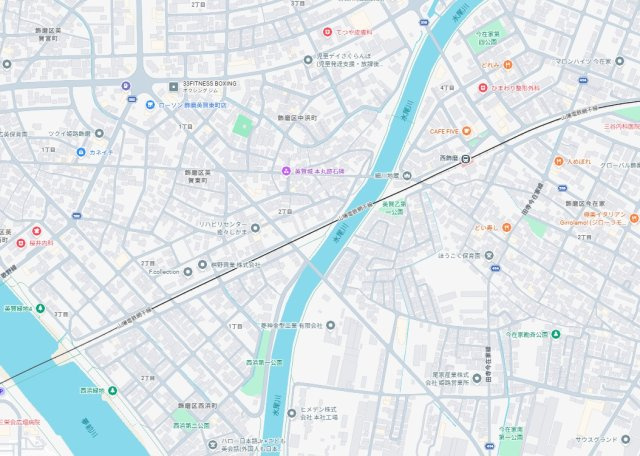 姫路市飾磨区英賀　第2期　新築一戸建ての地図