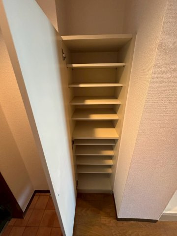 フロール須磨の収納|専用の収納スペースです