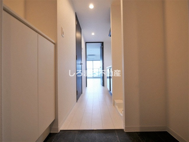 エグゼ難波WESTリバーの玄関