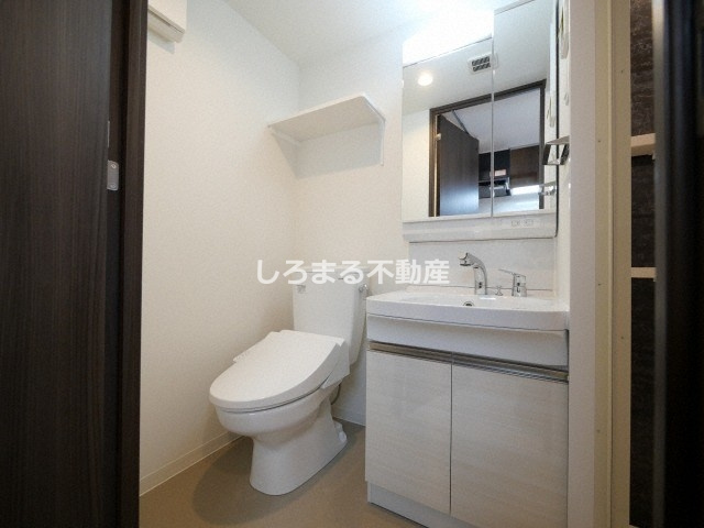 エグゼ難波WESTリバーの洗面所