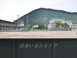 広島市安佐北区亀山１丁目のアパートの展望|募集のお部屋（102号室）からの眺望です！