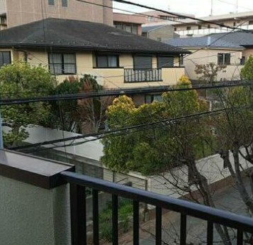 ＭＩＬＬＥＴのバルコニー