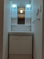 広い洗面スペース