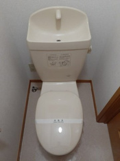 コンパクトで使いやすいトイレです