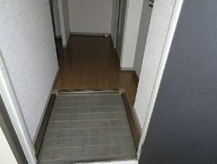 ゆったりとした玄関です