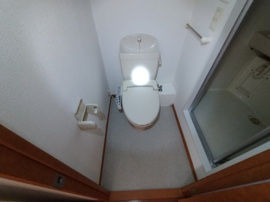 温水洗浄便座設置