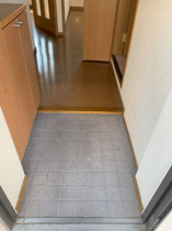 シンプルで使いやすい玄関です