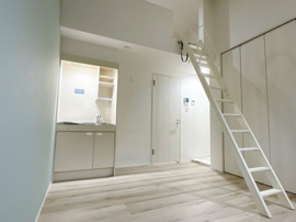 明るい室内です