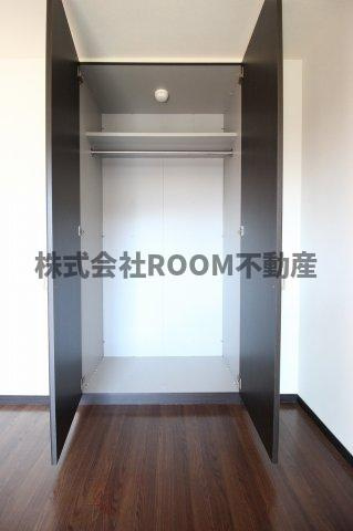 グランディール一万城の収納|大きなスペースがあり、収納には困りません