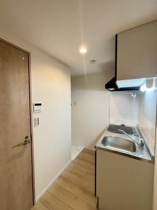 コンパクトなキッチンで掃除もラクラク