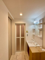 コンパクトで使いやすい洗面所