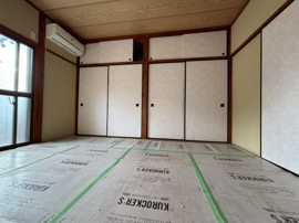 大きなスペースがあり、収納には困りません