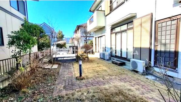 熊谷市妻沼　中古住宅の庭