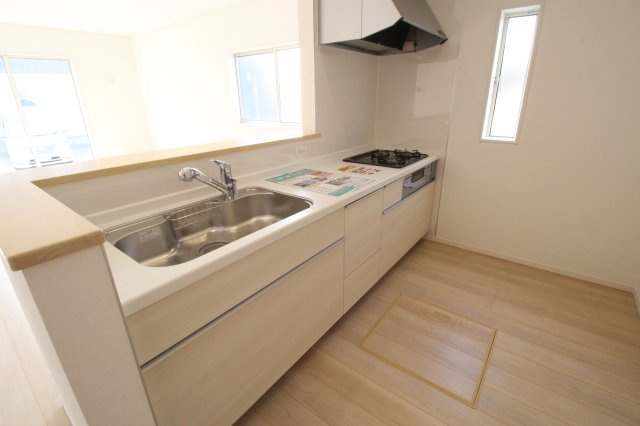 結城市結城　第43（Ⅱ期）4号棟のキッチン