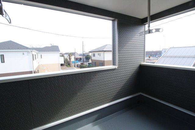 結城市結城　第43（Ⅱ期）4号棟のバルコニー