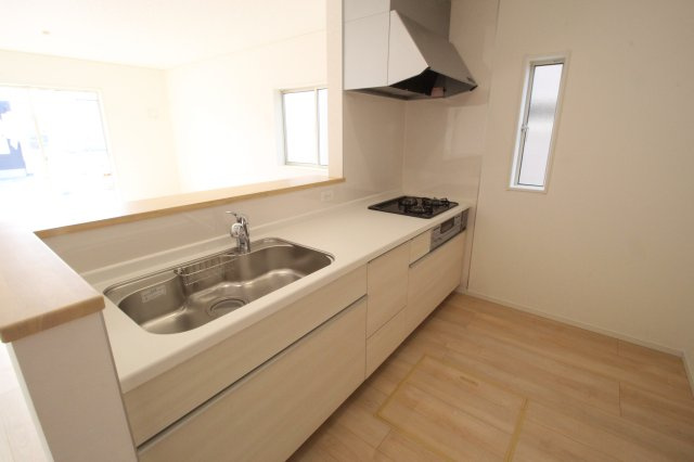 結城市結城　第43（Ⅱ期）2号棟のキッチン