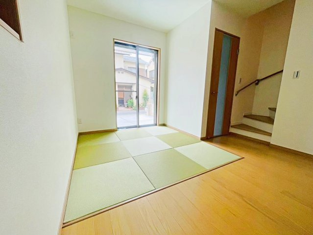 川島玉頭町　新築参考プランの完成予想図|【施工例】
フラットになっているため、子供たちが走り回っても安心！
小さい子のプレイスペースにいかがでしょうか？