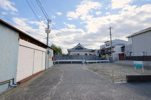 川島玉頭町　新築参考プランの前面道路含む現地写真|前道見通し良好です！実際に現地の様子を見に行ってみませんか？（R8.1撮影）
