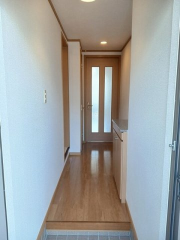 落ち着いた玄関です