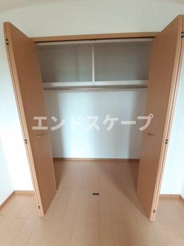 クァイエット　レジデンスＢの収納|高崎、前橋のお部屋探しはエンドスケープまで！お客様の理想お聞かせ下さい♪