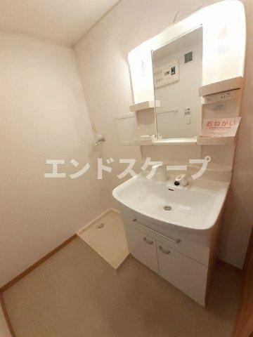 クァイエット　レジデンスＢの洗面所|高崎、前橋のお部屋探しはエンドスケープまで！お客様の理想お聞かせ下さい♪
