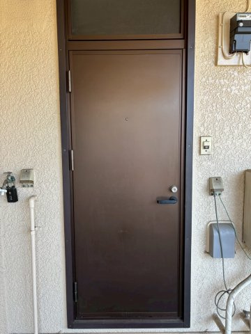 井上コーポの玄関|収納もある玄関です