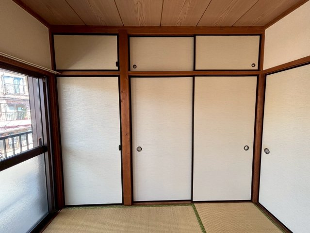 井上コーポの収納|たっぷりとした収納スペースです