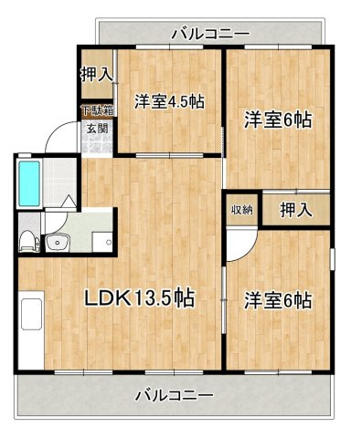 【間取り】 | ハイツKKM3