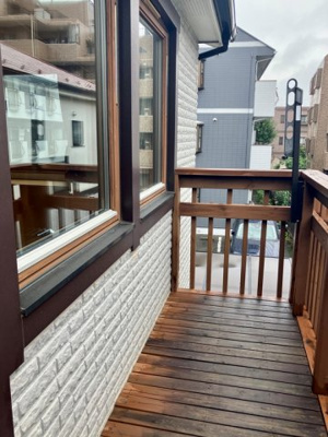 【バルコニー】 | 上鶴間本町戸建 | 開放的で明るい空間を演出してくれるバルコニーです