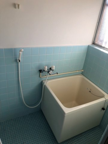 コンパクトで使いやすいお風呂です