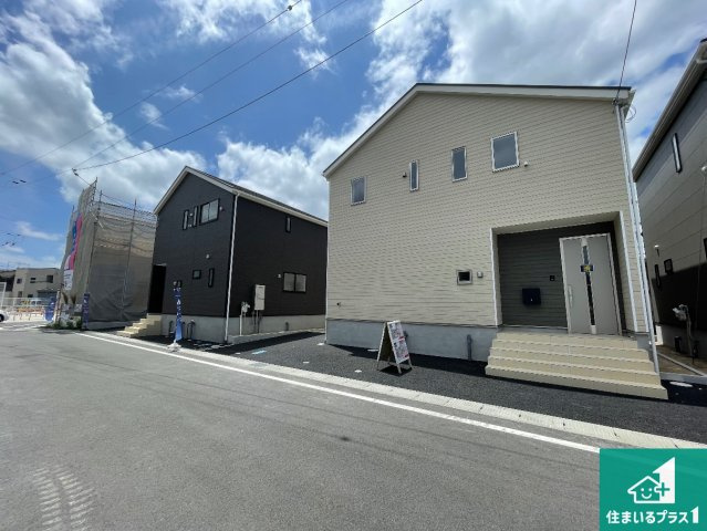 ★29(土)30(日)現地見学可能！★大津市雄琴　第26期　ラスト1邸の外観|安心の10年保証！外観を美しく保ち、雨水で汚れを落とします！気になることがありましたら、お気軽にお問い合わせください！
