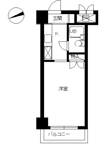 【間取り】 | スカイコート八王子(スカイコートハチオウジ)