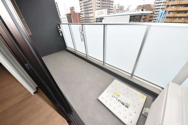 マーレ下寺町のバルコニー