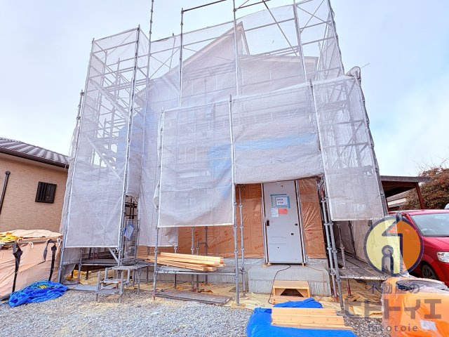 新築建売】筑後市大字西牟田の前面道路含む現地写真