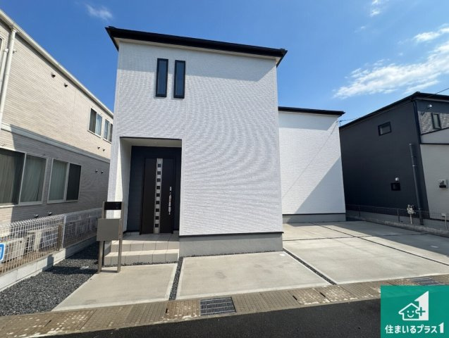 揖保郡太子町立岡　新築一戸建ての外観|安心の10年保証！外観を美しく保ち、雨水で汚れを落とします！気になることがありましたら、お気軽にお問い合わせください！