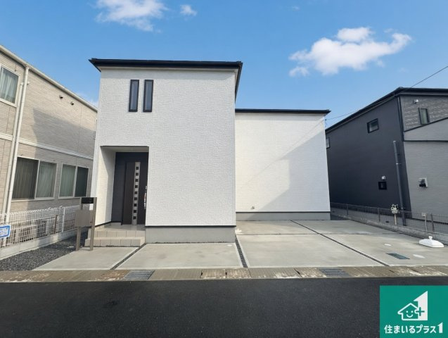 揖保郡太子町立岡　新築一戸建ての外観|お客様に長く安心して住んでいだだける事にこだわった家づくり！住んでからのアフターサービスにもしっかりと取り組んでいます！