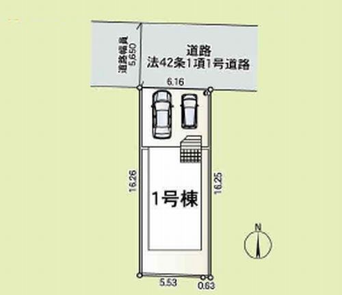 【区画図】 | 【仲介手数料０円】綾瀬市蓼川第6　新築一戸建て　 | 綾瀬市蓼川第6　新築一戸建て　