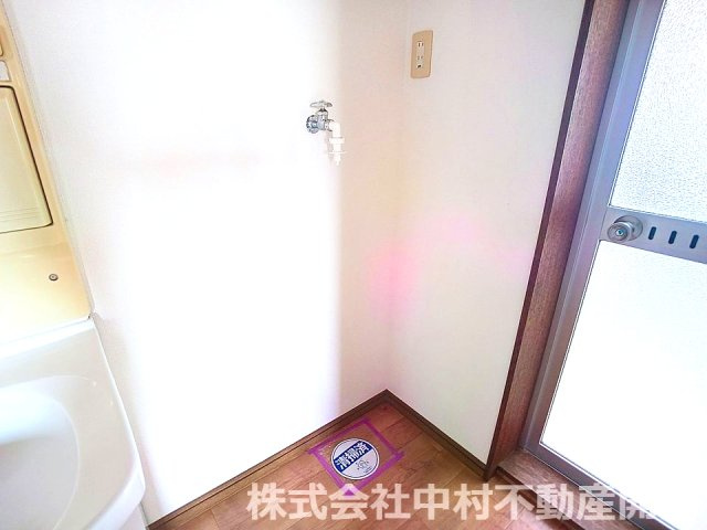 飛鳥第2ハイツの独立洗面台