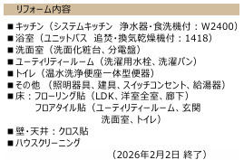 サンアリーナ相模原西門桜通りのその他|リフォーム内容