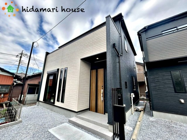 桶川市上日出谷8期　新築戸建　グラファーレ02の外観|現地写真