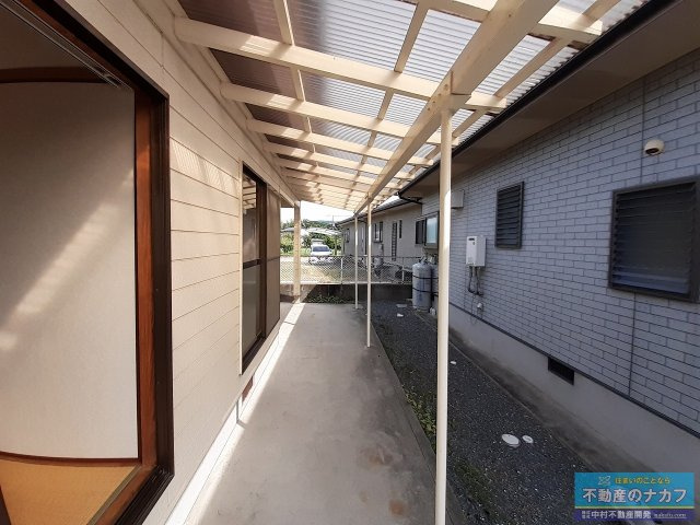 宇城市松橋町豊福の一戸建てのバルコニー|※過去の室内写真のため現況と異なる場合があります