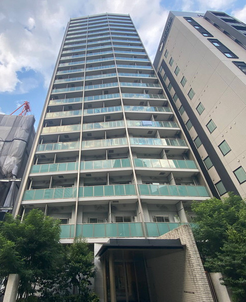 パークハビオ赤坂タワーの外観