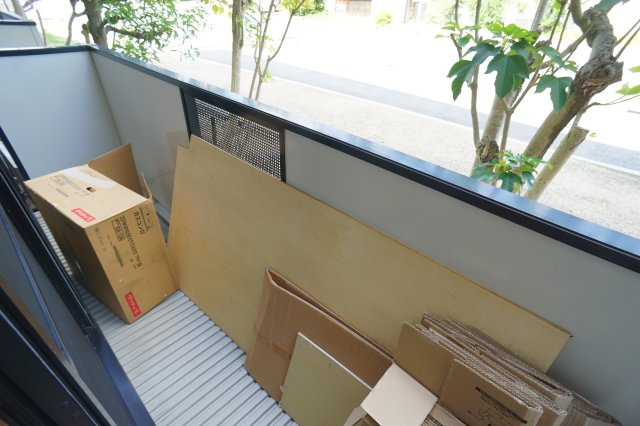 アスティオン飛鳥のバルコニー